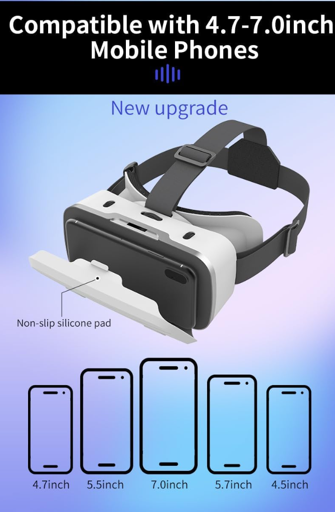 Gambar produk Shinecon VR Box 3D IMAX Giant Screen Headset Virtual Reality Glasses - G15
