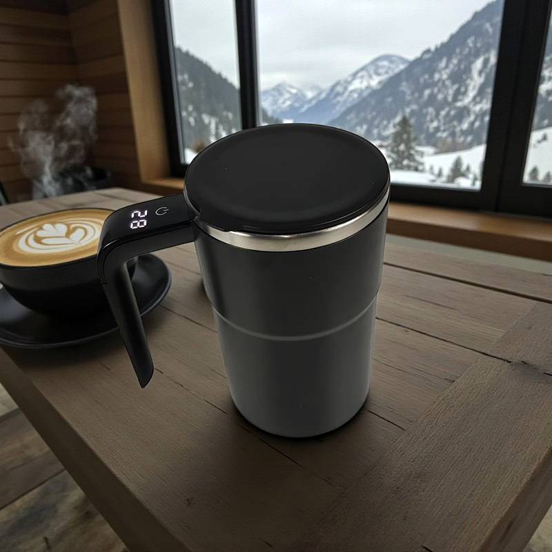 CREAROMA Cangkir Pengaduk Kopi Mixing Mug Stainless Steel 304 400ml - JB-01 Gambar produk CREAROMA Cangkir Pengaduk Kopi Mixing Mug Stainless Steel 304 400ml - JB-01