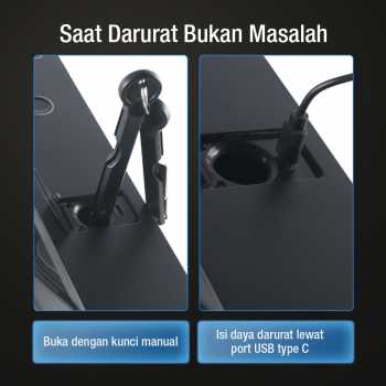 KAILILAI Smart Door Lock Fingerprint Face Recognition Password iCSee - B90 Gambar produk KAILILAI Smart Door Lock Fingerprint Face Recognition Password iCSee - B90