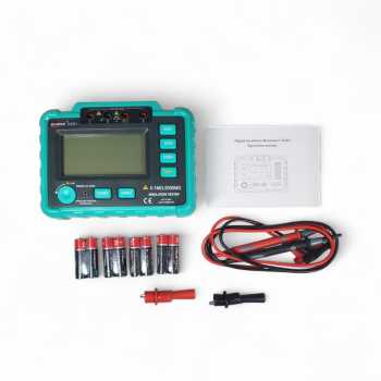 Gambar produk WinAPEX Digital Megohmmeter Voltage Tester Insulation Megger Tool - 60B+