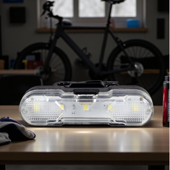 TaffLED Lampu Belakang Sepeda LED COB USB Rechargeable 220mA - AS1010