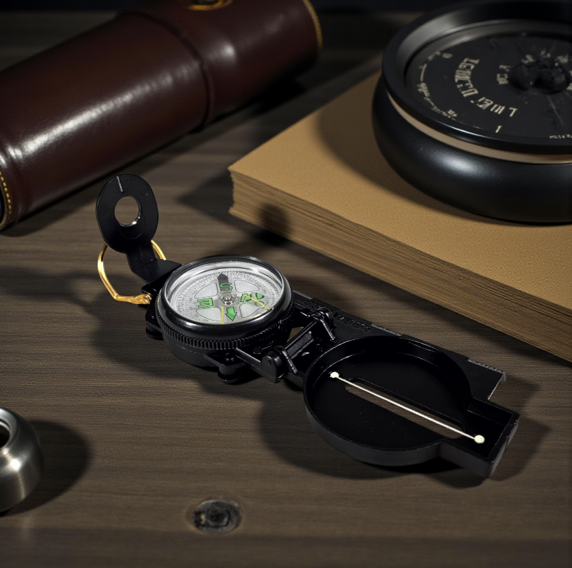 FORFAR Kompas Bidik Prisma Lipat Navigasi Outdoor Camping Survival - F01 Gambar produk FORFAR Kompas Bidik Prisma Lipat Navigasi Outdoor Camping Survival - F01