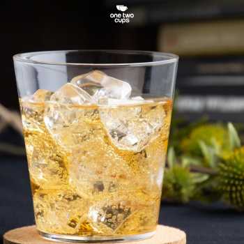 Gambar produk One Two Cups Gelas Whisky Cocktail Thin Bottom Style Rock Glass 320ml - UK32