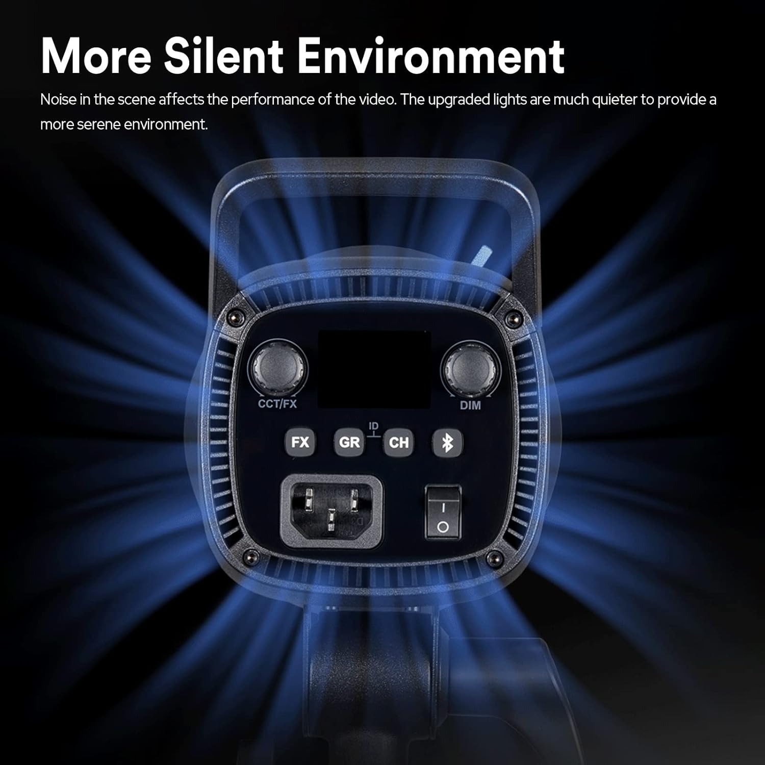 Gambar produk Godox Lampu Studio LED Fill Light 2.4G Wireless Bowens 5600K 70W - SL60IID