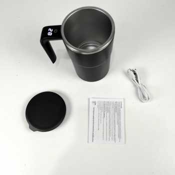 Gambar produk CREAROMA Cangkir Pengaduk Kopi Mixing Mug Stainless Steel 304 400ml - JB-01