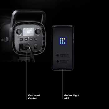Godox Lampu Studio LED Fill Light Wireless Bowens 2800-6500K 125W - SL100Bi Gambar produk Godox Lampu Studio LED Fill Light Wireless Bowens 2800-6500K 125W - SL100Bi