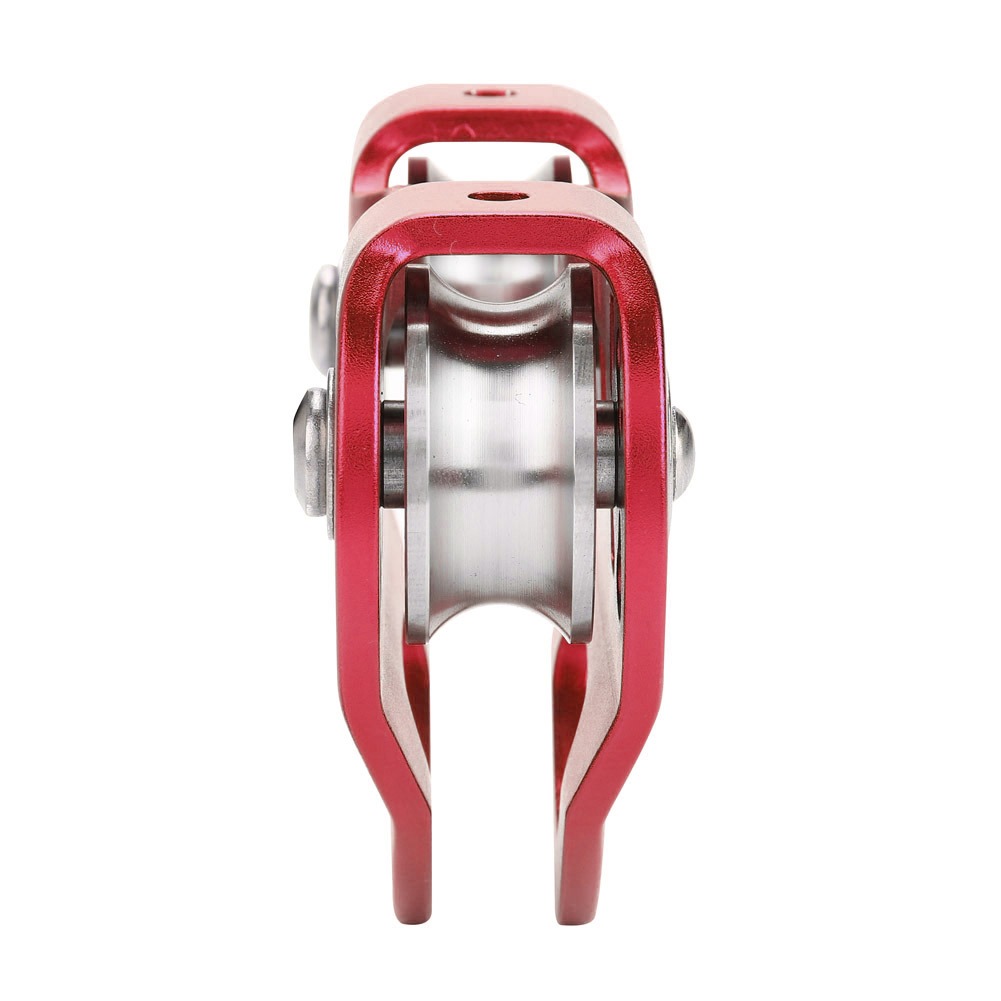 Gambar produk TaffSPORT Double Pulley Tandem Zipline Smooth Surface Aluminium 30kN - ZWA006