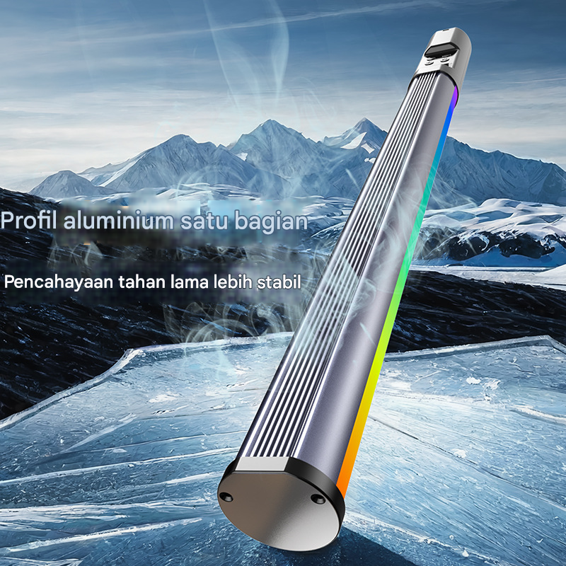 Gambar produk LIYADI Lampu Fotografi LED Portabel RGB Tube Light 10W 9900K - LP430 PRO