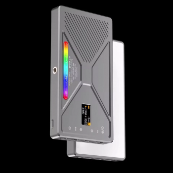 Gambar produk LIYADI Lampu Fotografi LED Portabel RGB Panel Light 10W 9900K - LR225 Pro Dark