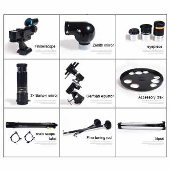 CELESTRON Powerseeker Astronomical Telescope Teropong 80mm - 80EQ Gambar produk CELESTRON Powerseeker Astronomical Telescope Teropong 80mm - 80EQ