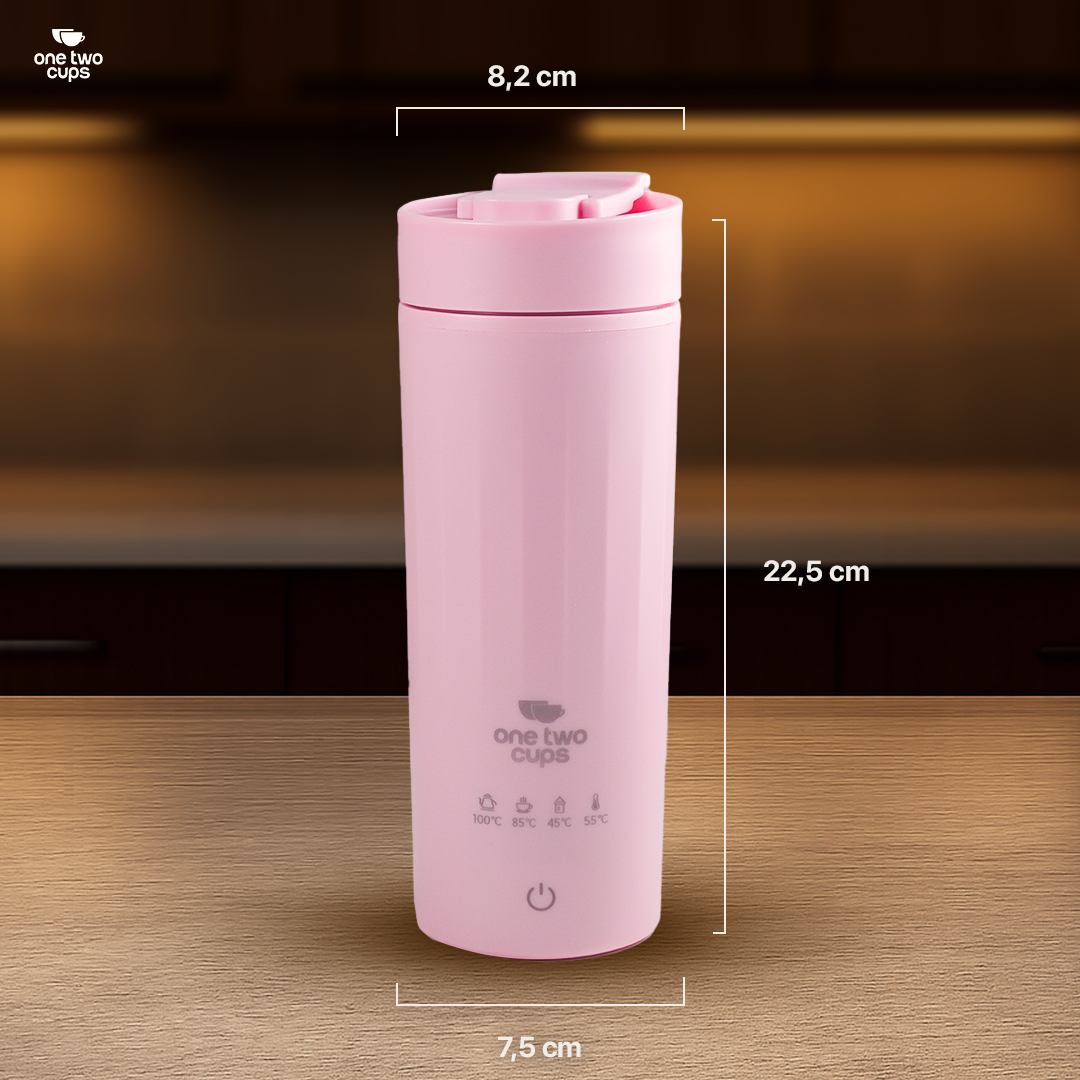One Two Cups Botol Minum Termos Elektrik Thermal 475ml 300W - HC-302 Gambar produk One Two Cups Botol Minum Termos Elektrik Thermal 475ml 300W - HC-302