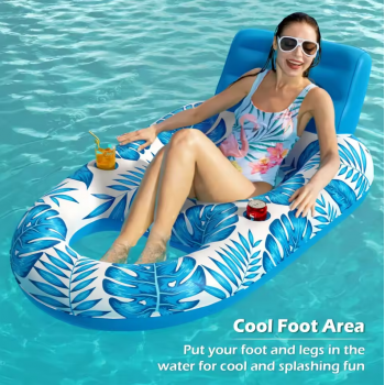 Gambar produk Gowinbaby Pelampung Renang Dewasa Inflatable Floating Chair 165x85cm - TWO2