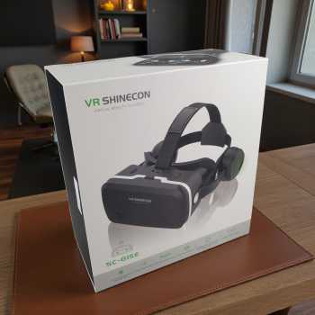 Gambar produk Shinecon VR Box 3D IMAX Screen Virtual Reality Glasses With Headphone - SC-G15E