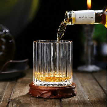 Gambar produk GABYNA Gelas Kaca Anggur Wine Whiskey Cocktail Glass Aesthetic 300ml - GB35