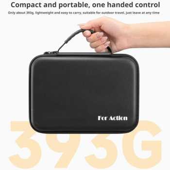 Gambar produk XFJI Tas Kamera Aksi DJI 3/4/5 Pro Hard Shell Action Storage Bag - XF-345
