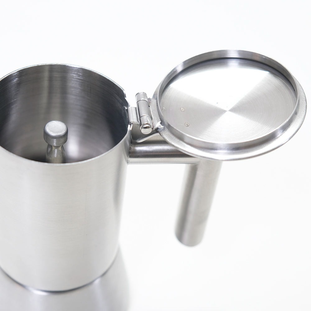 Gambar produk IYD Moka Pot Espresso Single Valve Coffee Stainless Steel 500ml - I-500