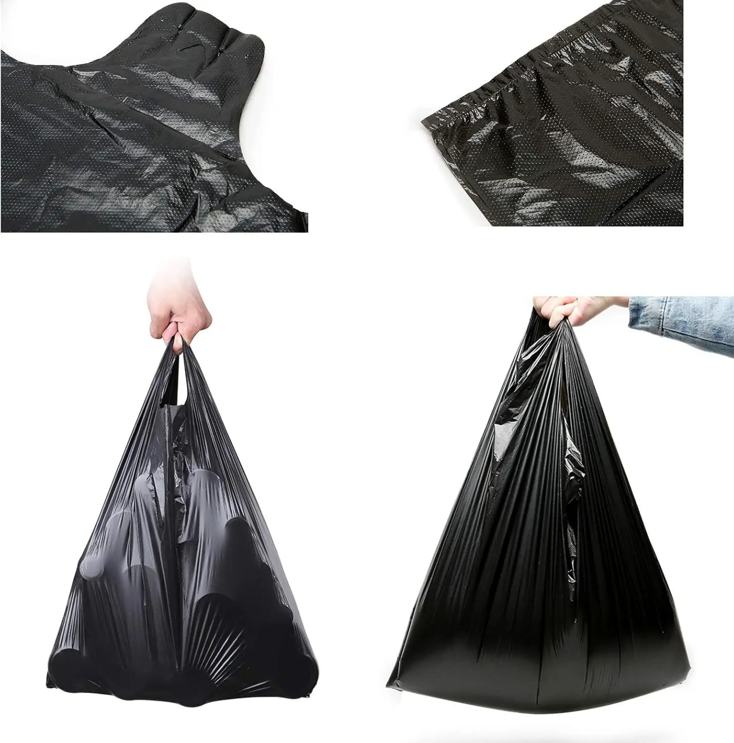 Gambar produk CERIU Kantong Plastik Kresek Disposable Plastic Bag 32x52cm 50 PCS - CR-50
