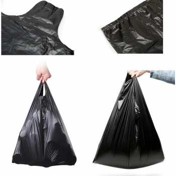 Gambar produk CERIU Kantong Plastik Kresek Disposable Plastic Bag 32x52cm 50 PCS - CR-50