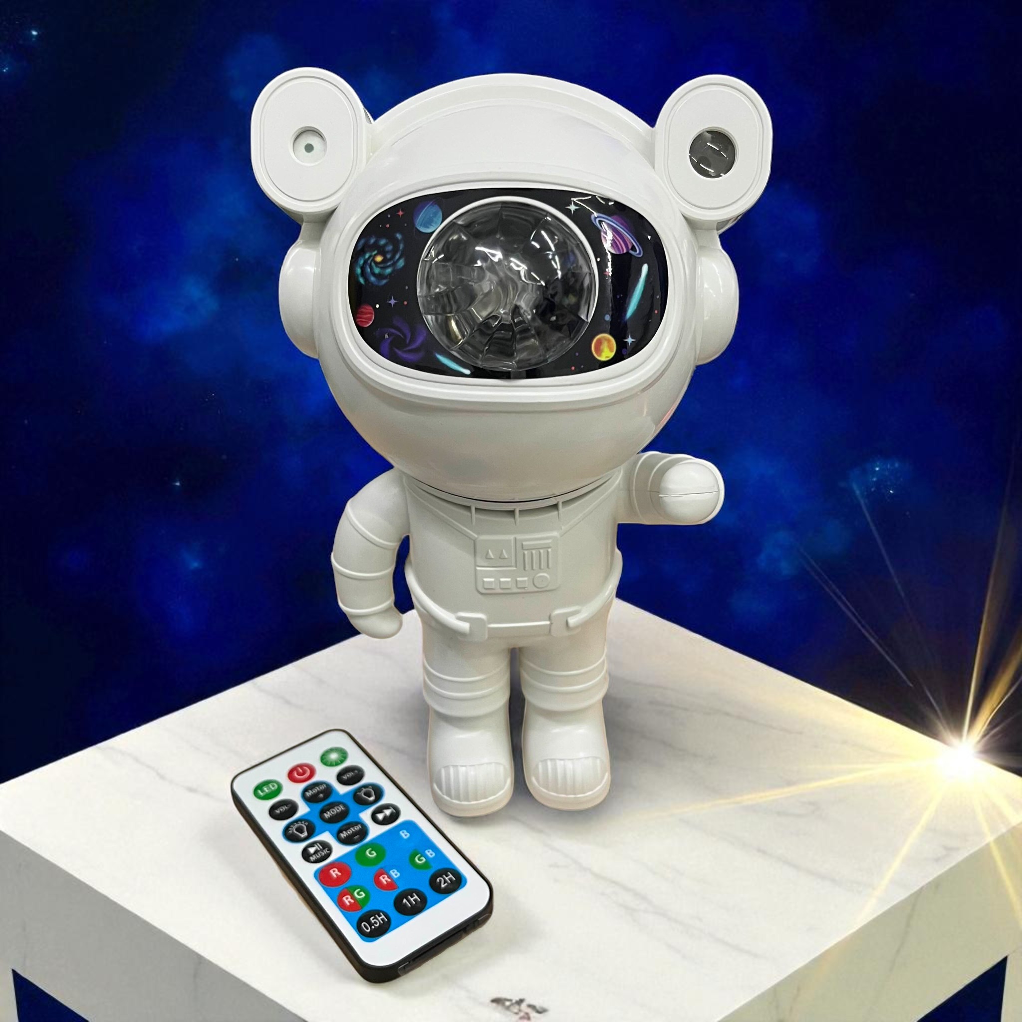Gambar produk CHUBAN Lampu Proyektor LED Astronaut Galaxy Sky with Bluetooth Speaker - CH30