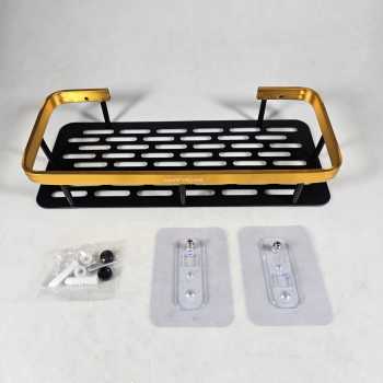 TaffHOME Rak Gantung Kamar Mandi Dapur Organizer Rack Aluminium - CR530 Gambar produk TaffHOME Rak Gantung Kamar Mandi Dapur Organizer Rack Aluminium - CR530