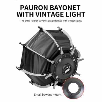 SIDANDE Payung Softbox Diffuser Octagon Mini Portable Bayonet Mount - A23F Gambar produk SIDANDE Payung Softbox Diffuser Octagon Mini Portable Bayonet Mount - A23F