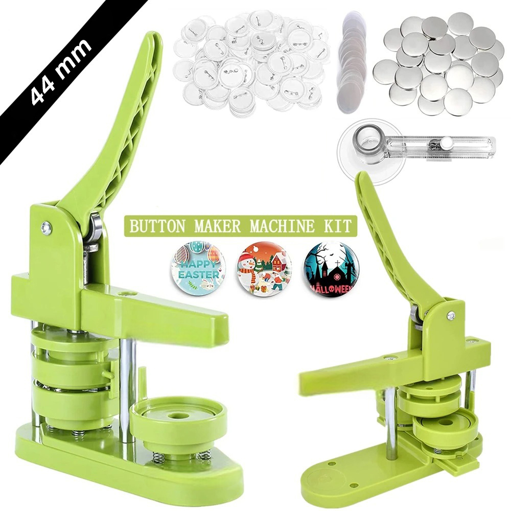 Gambar produk DCBADGE Mesin Press Pin Bros Peniti Bulat Rotating Badge Button Maker 44mm - SG-168