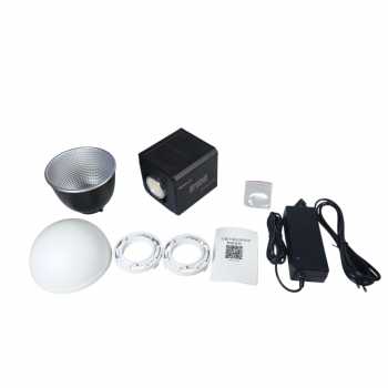 Gambar produk LIYADI Lampu Studio Fotografi COB LED RGBW 24 Mode TFT Display 100W - S100 PRO