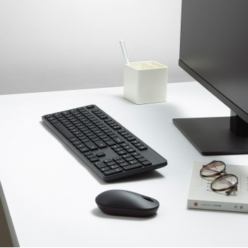 Gambar produk Xiaomi Set Keyboard Mouse Wireless 2.4GHz Soft Keycap Lightweight - WXJS03YM