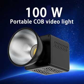 LIYADI Lampu Studio Fotografi COB LED RGBW 24 Mode TFT Display 100W - G100 PRO