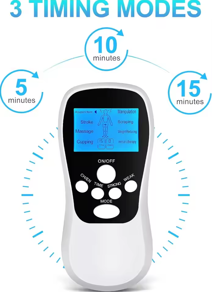 Gambar produk TENS Alat Pijat Elektrik Mini Electrolade Massage Pads with 4 Patches - SC-659