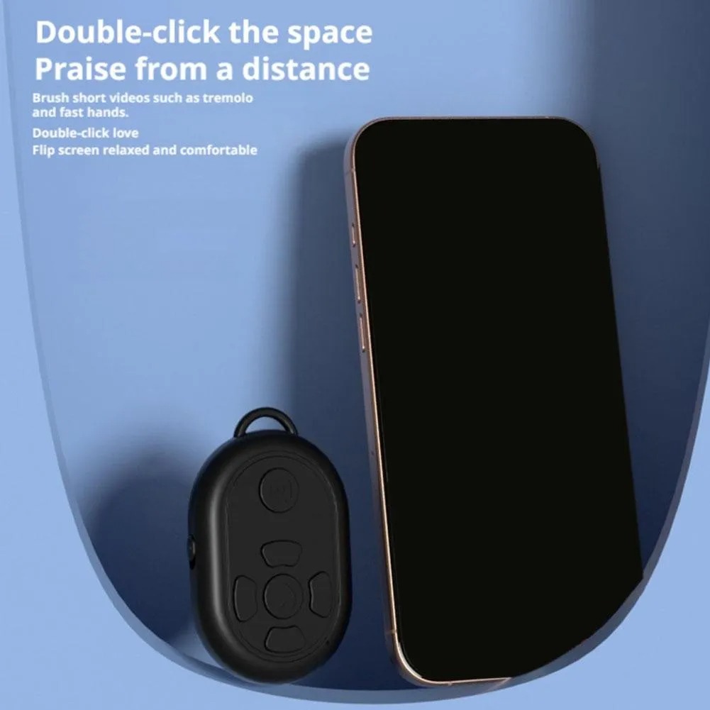 TEFONO Remot Kontrol Selfie Bluetooth Universal iOS Android Tiktok - T100 Gambar produk TEFONO Remot Kontrol Selfie Bluetooth Universal iOS Android Tiktok - T100