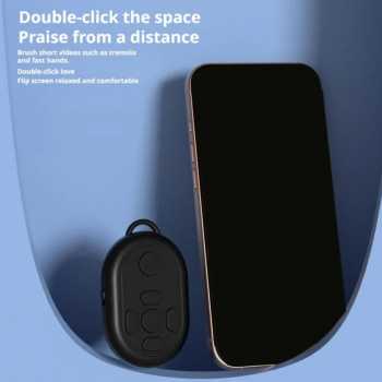TEFONO Remot Kontrol Selfie Bluetooth Universal iOS Android Tiktok - T100 Gambar produk TEFONO Remot Kontrol Selfie Bluetooth Universal iOS Android Tiktok - T100