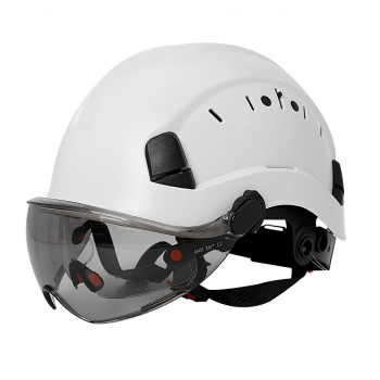 Aolamegs Helm Proyek Konstruksi K3 Safety Protection Double Visor - SF06 Gambar produk Aolamegs Helm Proyek Konstruksi K3 Safety Protection Double Visor - SF06