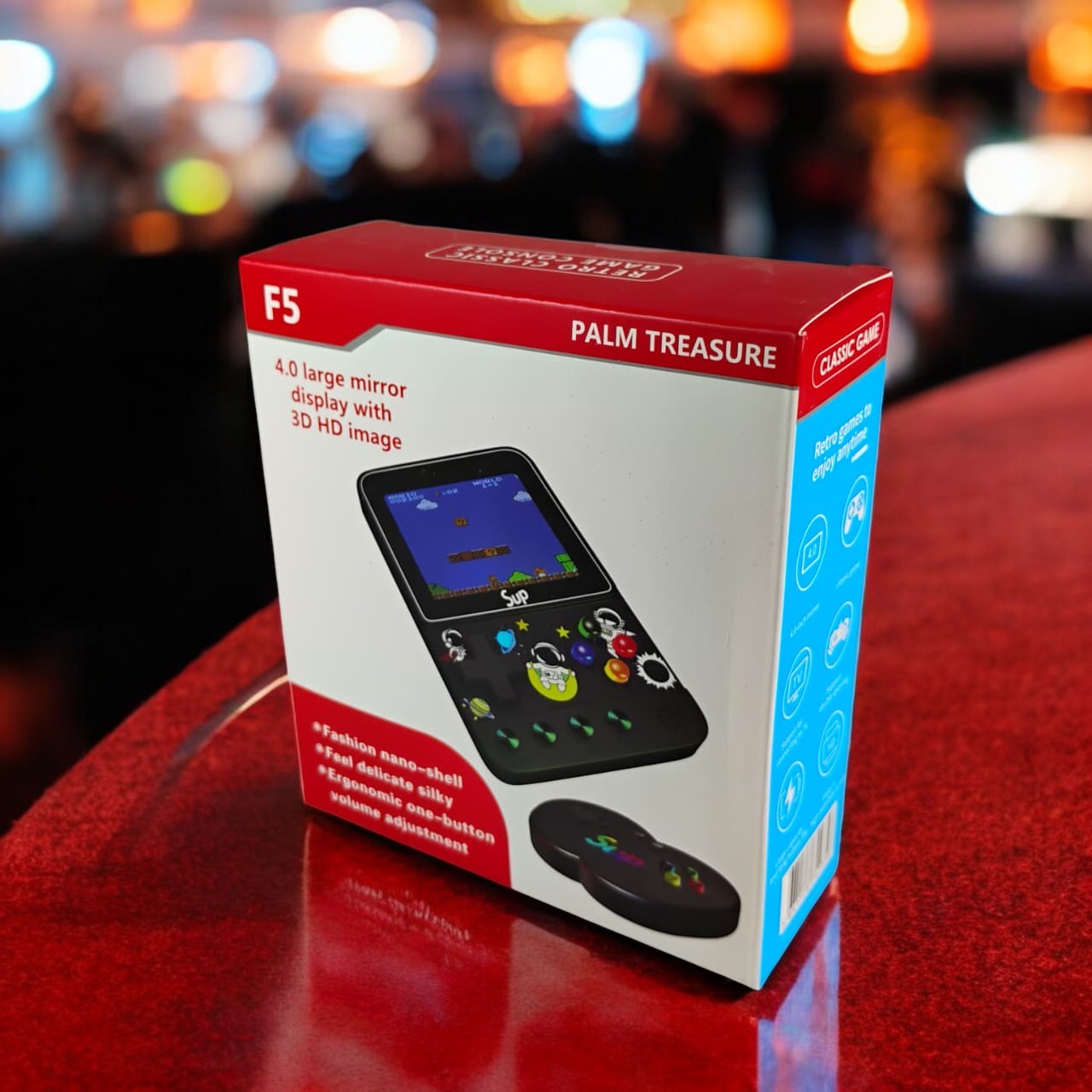 Gambar produk SUP Retro Portable Handheld Console 500 Game 2.8 Inch 128MB RAM - F5