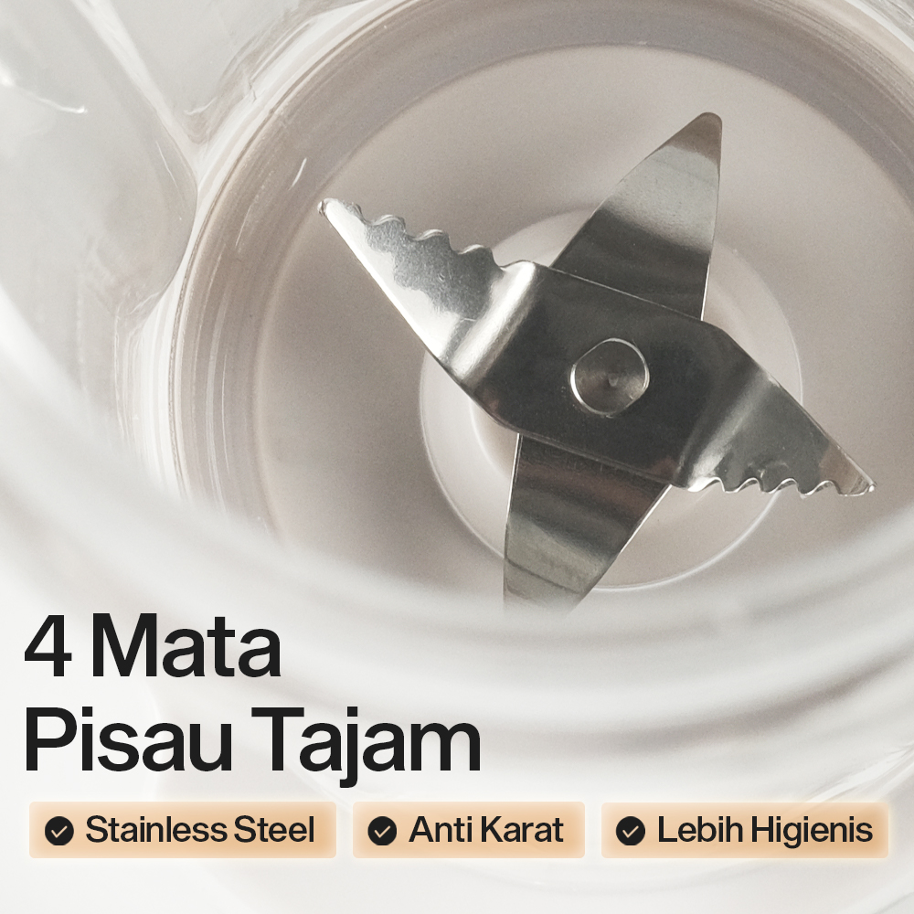 Gambar produk Shake n Take Blender Buah Portable Mini Juicer 500ml - VT-04