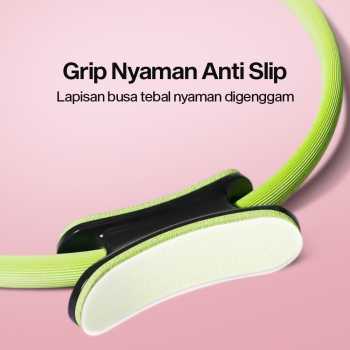 YIWU Magic Ring Resistance Pilates Circle Yoga Fitness 36cm - YW219 Gambar produk YIWU Magic Ring Resistance Pilates Circle Yoga Fitness 36cm - YW219