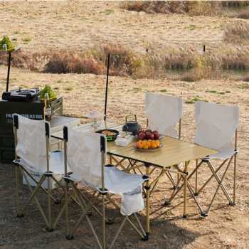 Gambar produk Bildrim Kursi Lipat Outdoor Camping Portable Oxford Folding Chair L - BD852