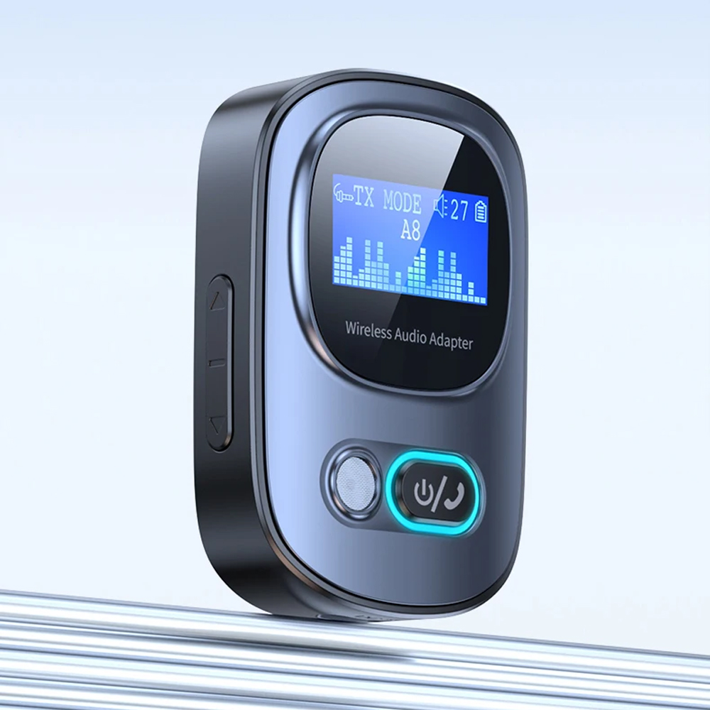 VIKEFON Bluetooth Adapter 2in1 Transmitter Receiver Audio 5.3 2.4GHz - T68 Gambar produk VIKEFON Bluetooth Adapter 2in1 Transmitter Receiver Audio 5.3 2.4GHz - T68