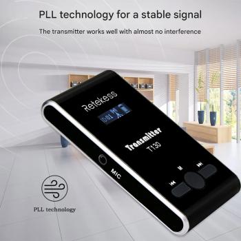 RETEKESS Audio Tour Guide Wireless Transmitter 99 Channel Mic 900mAh - T130 Gambar produk RETEKESS Audio Tour Guide Wireless Transmitter 99 Channel Mic 900mAh - T130