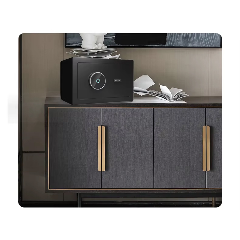 Gambar produk DAYI Kotak Brankas Fingerprint Anti Theft Safety Box 20x31x20cm - DY-20