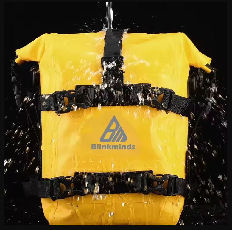 Blinkminds Tas Motor Touring Side Bumper Pannier Bag Waterproof 8L - BM07 Gambar produk Blinkminds Tas Motor Touring Side Bumper Pannier Bag Waterproof 8L - BM07
