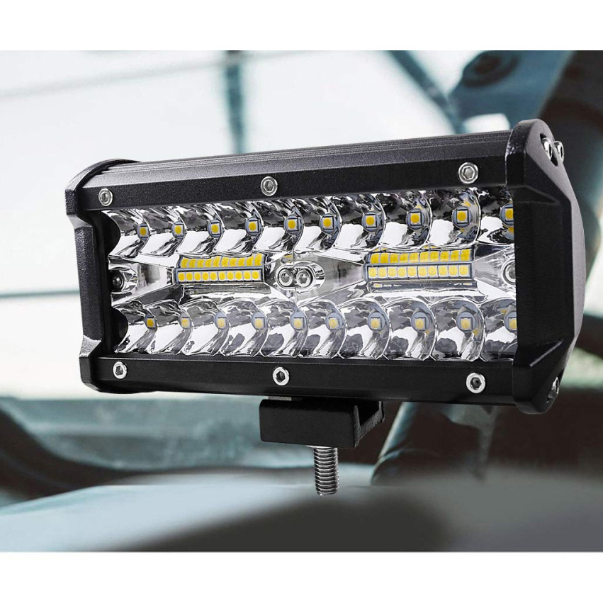 WUMFIRE Lampu Sorot Tembak Mobil Floodlight Cool White 40 LED 120W - WM40 Gambar produk WUMFIRE Lampu Sorot Tembak Mobil Floodlight Cool White 40 LED 120W - WM40