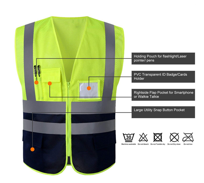 Gambar produk SPARDWEAR Rompi Proyek K3 Safety Vest Reflective High Visibility XL - 316