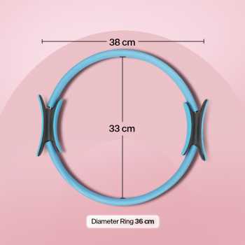 Gambar produk YIWU Magic Ring Resistance Pilates Circle Yoga Fitness 38cm - YW219