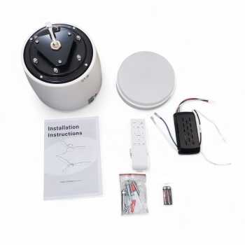 Gambar produk SOVE Kipas Angin Gantung Plafon Ceiling Fan 52 Inch with LED Light - FS2008