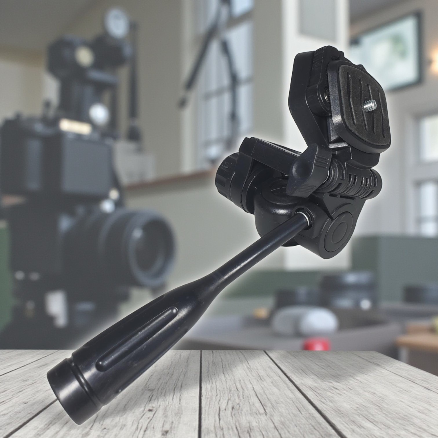 FEICHAO Tripod Head Adapter Level Meter Plate Handheld - FC975 Gambar produk FEICHAO Tripod Head Adapter Level Meter Plate Handheld - FC975