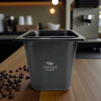 One Two Cups Wadah Ampas Kopi Espresso Knock Box Container - HG-166