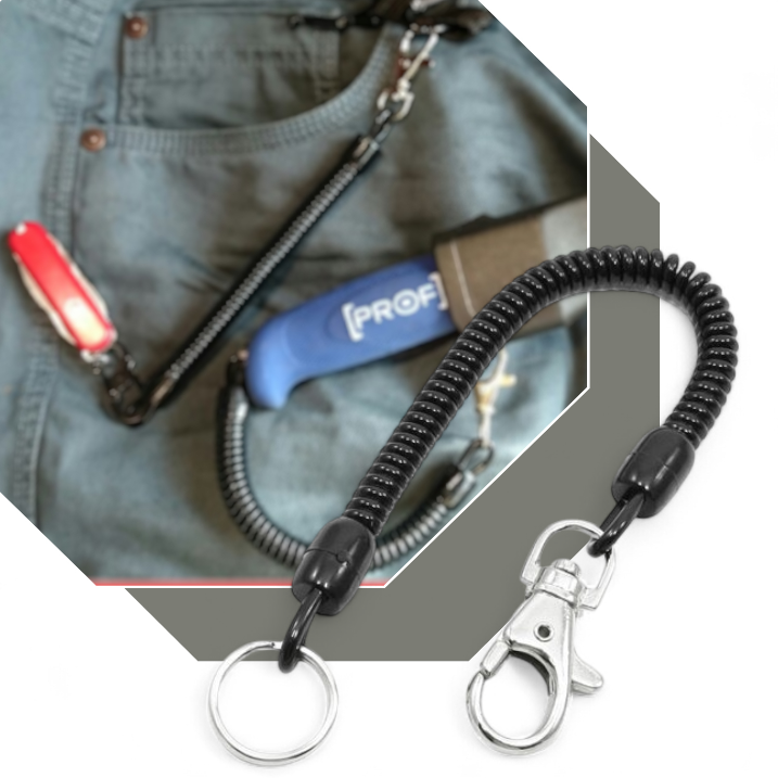 Carabiner Quickdraw Pengait Tali Pegas Outdoor Serbaguna - CRBR44 Gambar produk Carabiner Quickdraw Pengait Tali Pegas Outdoor Serbaguna - CRBR44