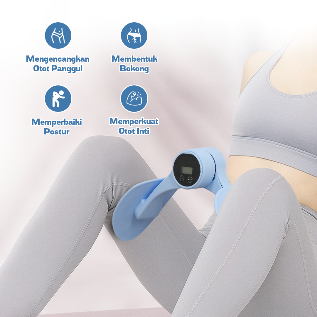 AIXI Hip Trainer Alat Fitness Senam Kegel Counter Kalori Versi Baterai - AX36 Gambar produk AIXI Hip Trainer Alat Fitness Senam Kegel Counter Kalori Versi Baterai - AX36