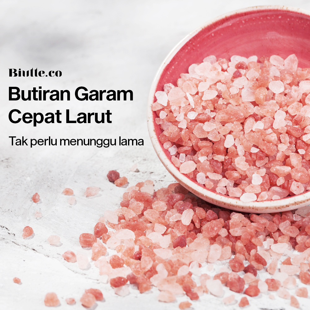 Gambar produk Biutte.co Garam Mandi Spa Aromaterapi Bath Salt 110g Rose - HK110
